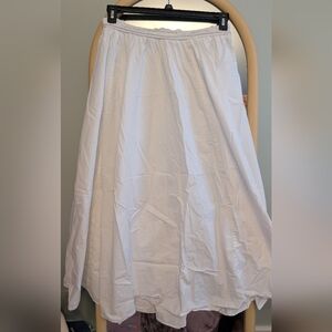 Madewell Poplin Paper Bag Waist Skirt